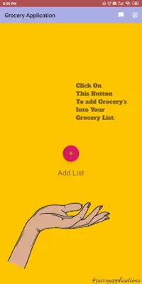 Grocery List android App screenshot 3